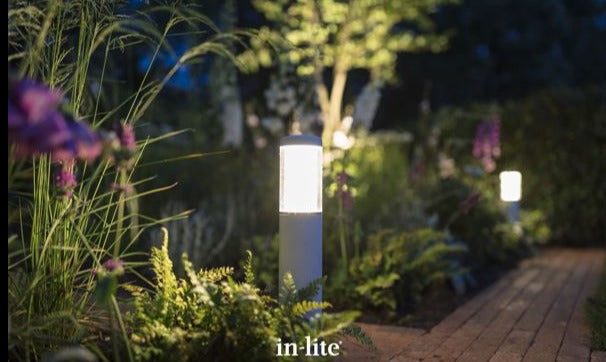 LIV LOW - browny silver, LED nadzemní svítidlo