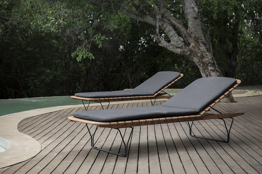 Polohovatelné lehátko Houe Molo