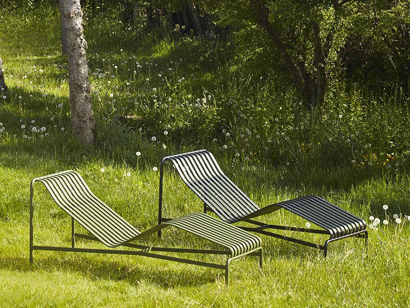 Zahradní lehátko Hay Palissade Chaise Longue
