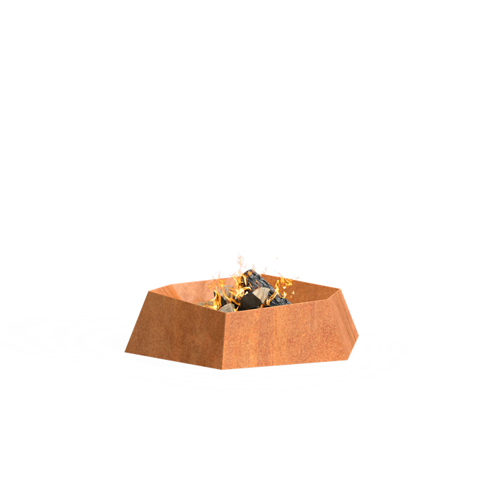 Cortenové ohniště FORMA