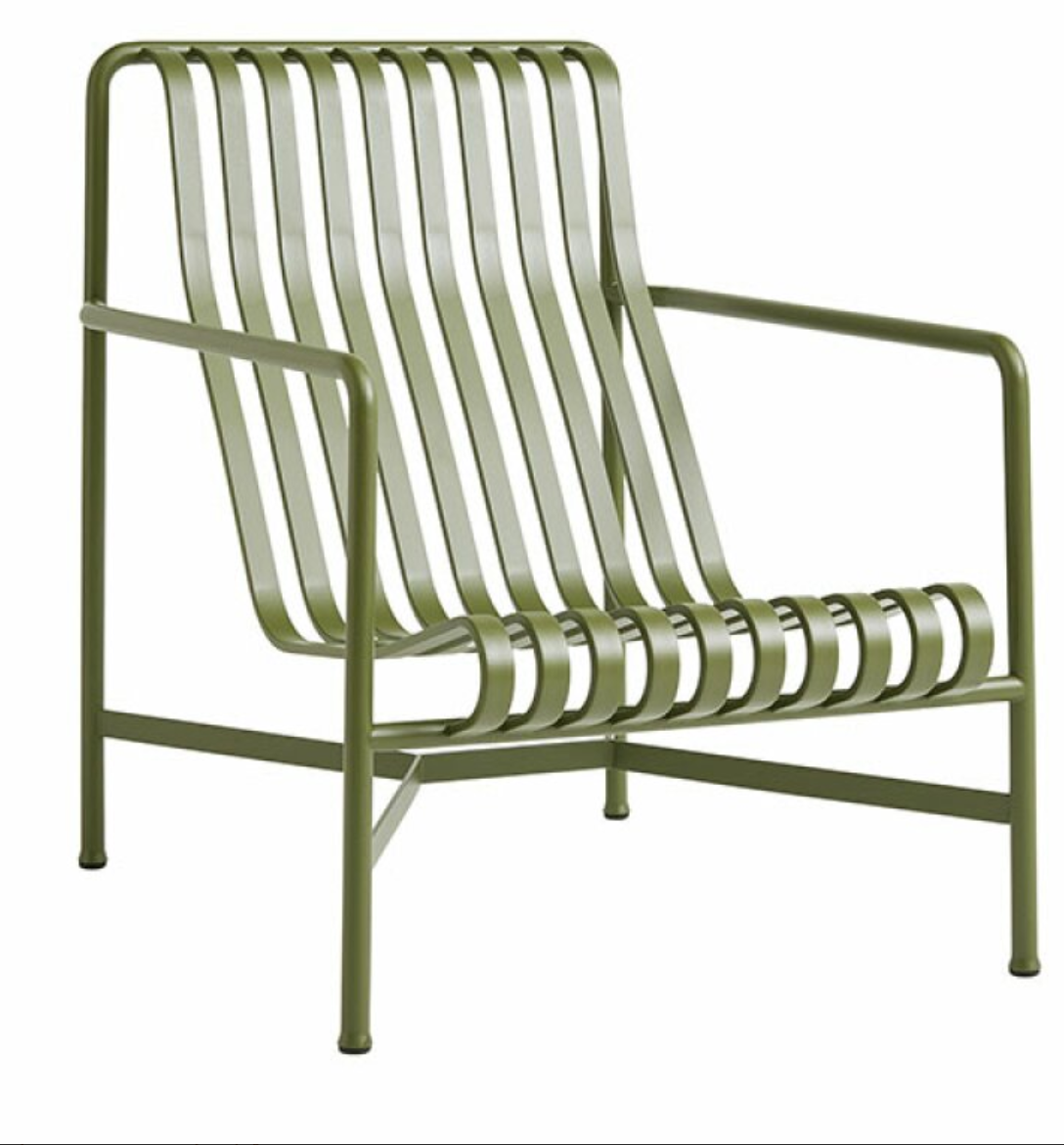 Křeslo Hay Palissade Lounge Chair High