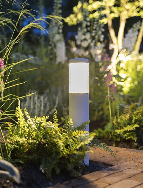 LIV LOW - browny silver, LED nadzemní svítidlo