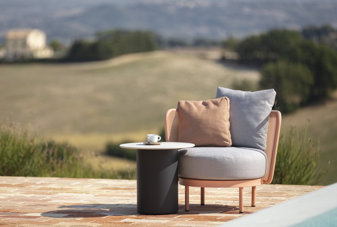 Klubové křeslo Baza round