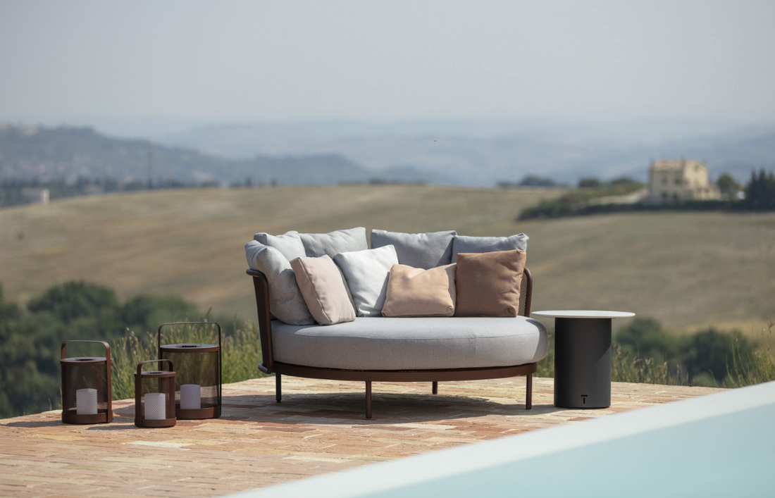 Venkovní postel Baza round