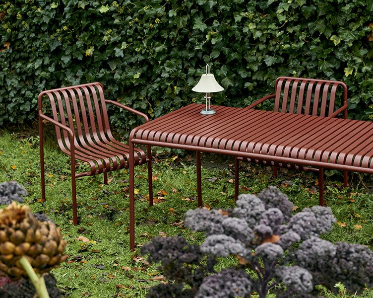 Židle s područkami Hay Palissade Dining Arm Chair