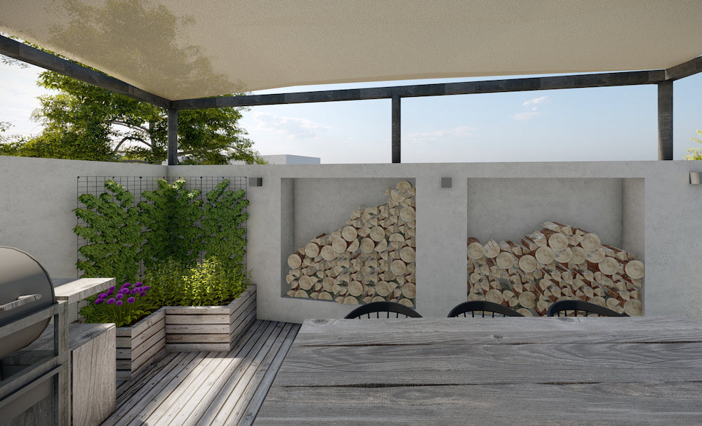 Malá moderní zahrada