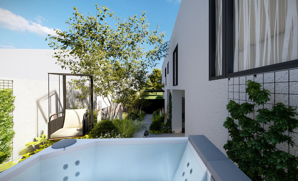 Malá moderní zahrada