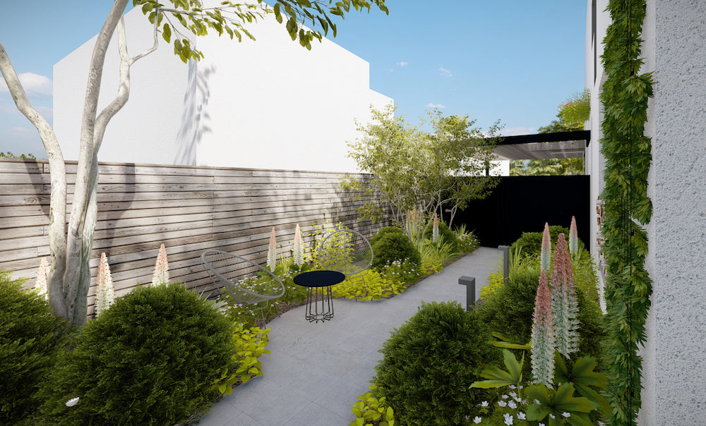 Malá moderní zahrada