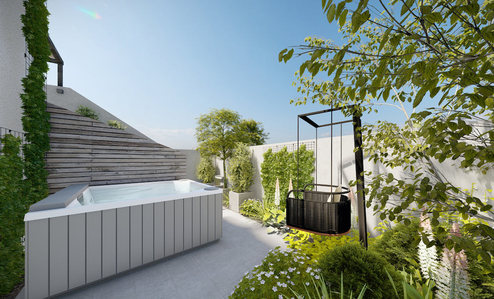 Malá moderní zahrada