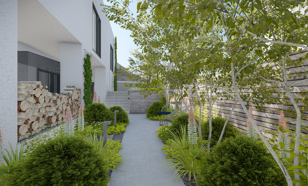 Malá moderní zahrada