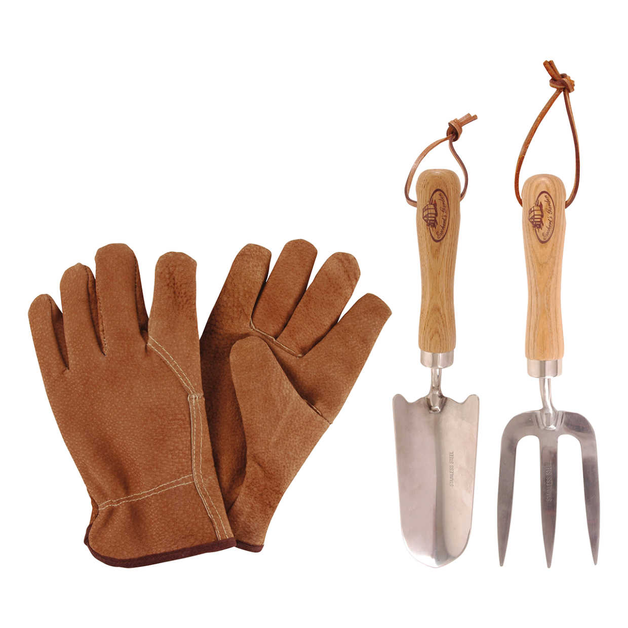 Set zahradního nářadí a rukavic