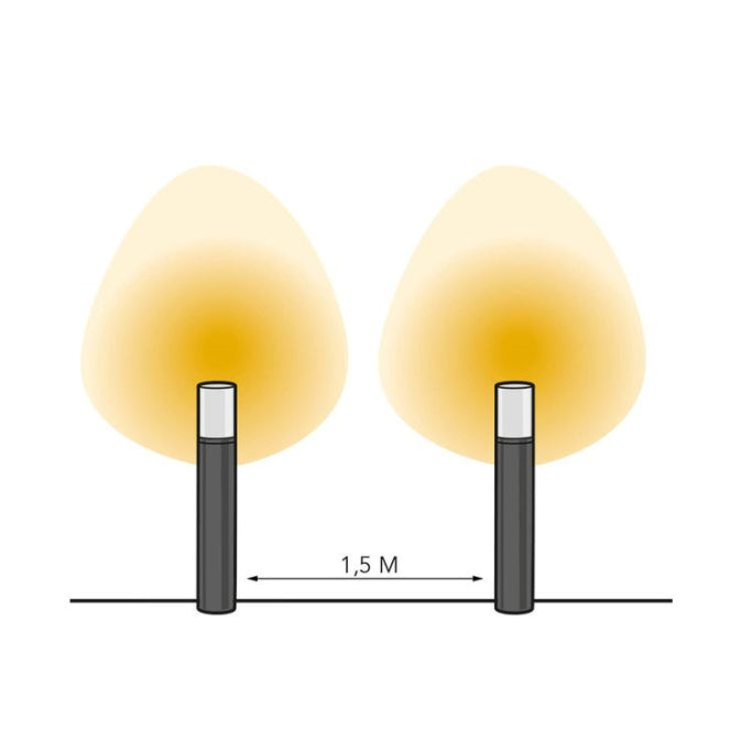 Oberon Lo, stmívatelné sloupkové světlo