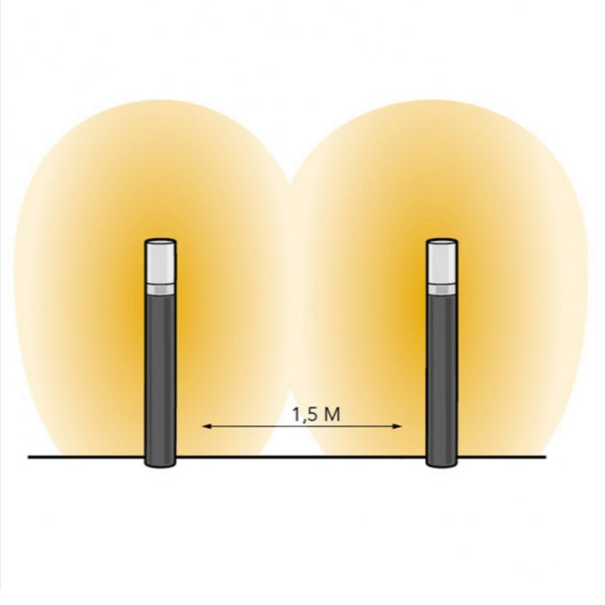 Barite 60, sloupkové světlo