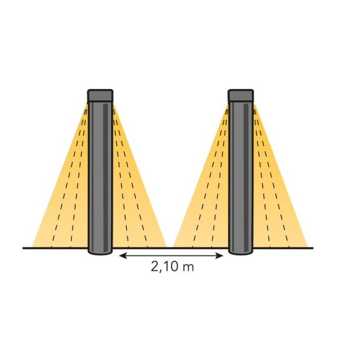 Oberon DL, stmívatelné sloupkové světlo