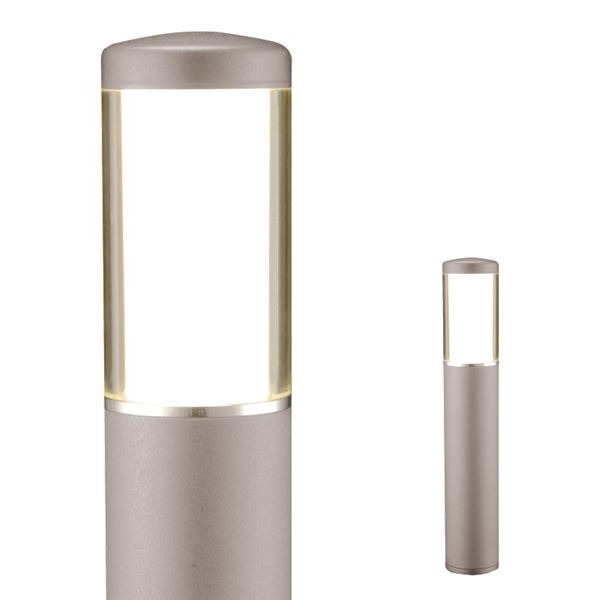 LIV LOW - browny silver, LED nadzemní svítidlo