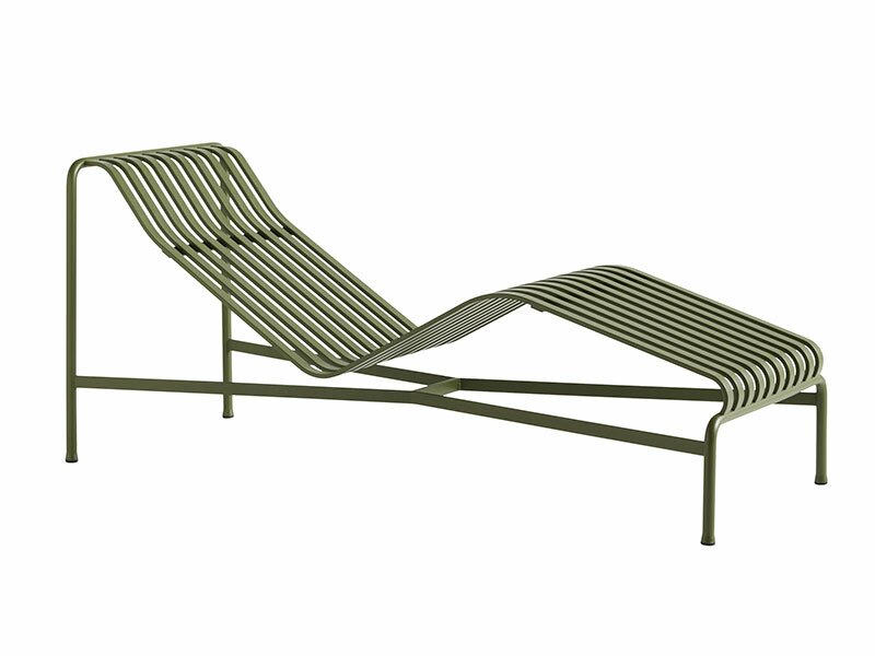 Zahradní lehátko Hay Palissade Chaise Longue