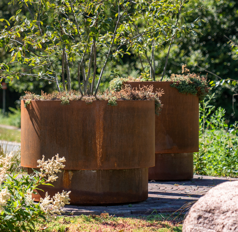 Cortenový květináč EXTEND