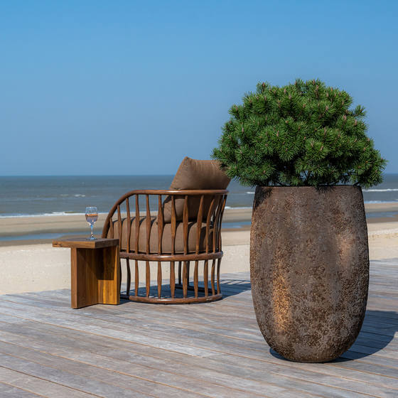 Betonový květináč BELON Imperial Brown