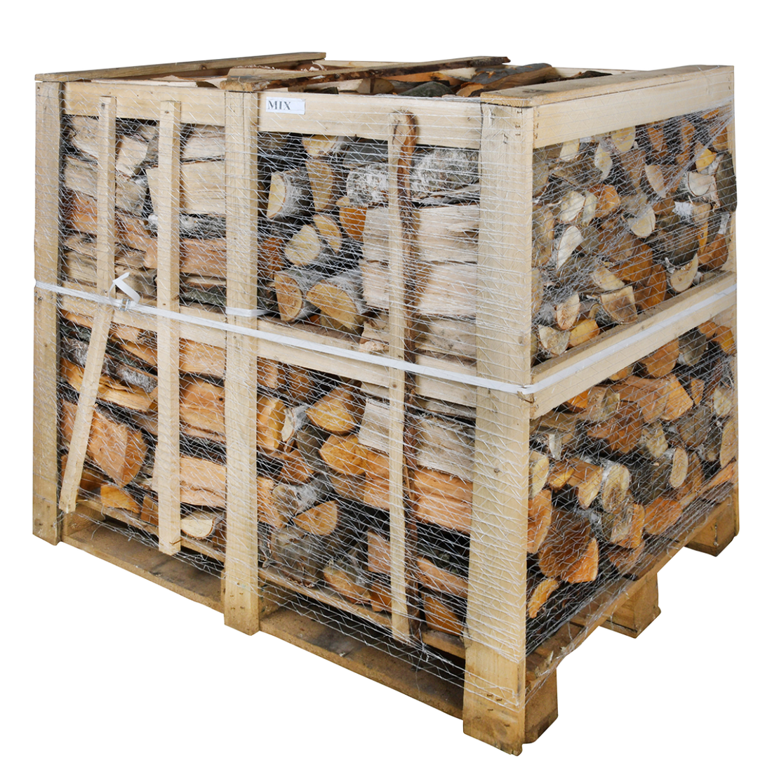 Štípané palivové dřevo