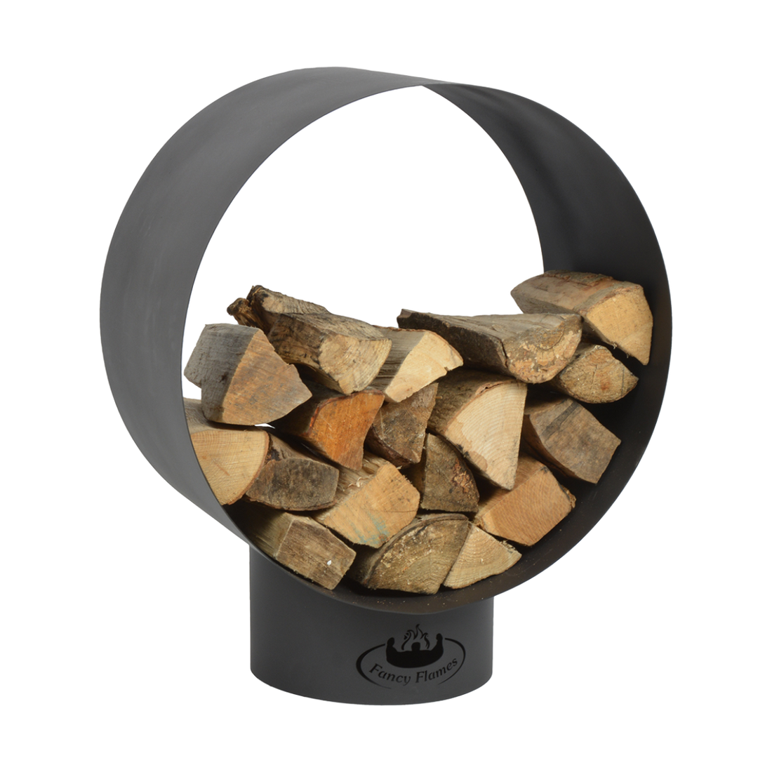 Kruhový stojan na dřevo